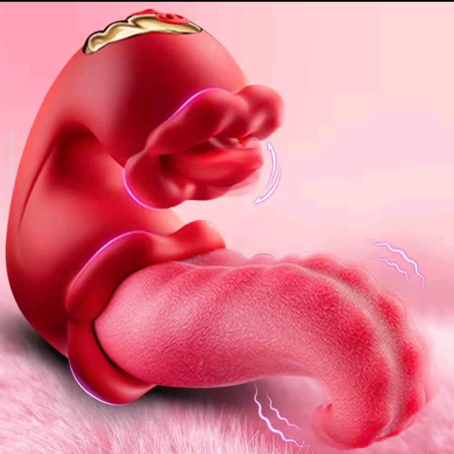 Crimson Rose Vibrador